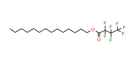 Tetradecyl 2,2,3,3,4,4,4-heptafluorobutanoate